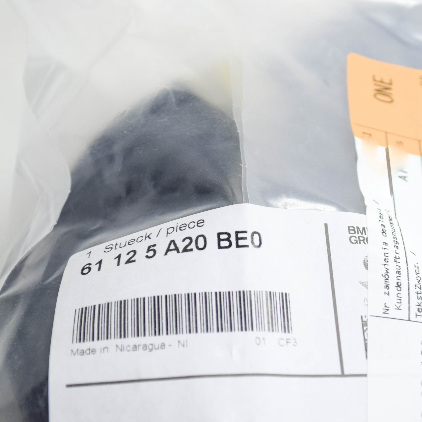 new bmw x3 g01 front end bumper wiring harness loom 61125a20be0 original