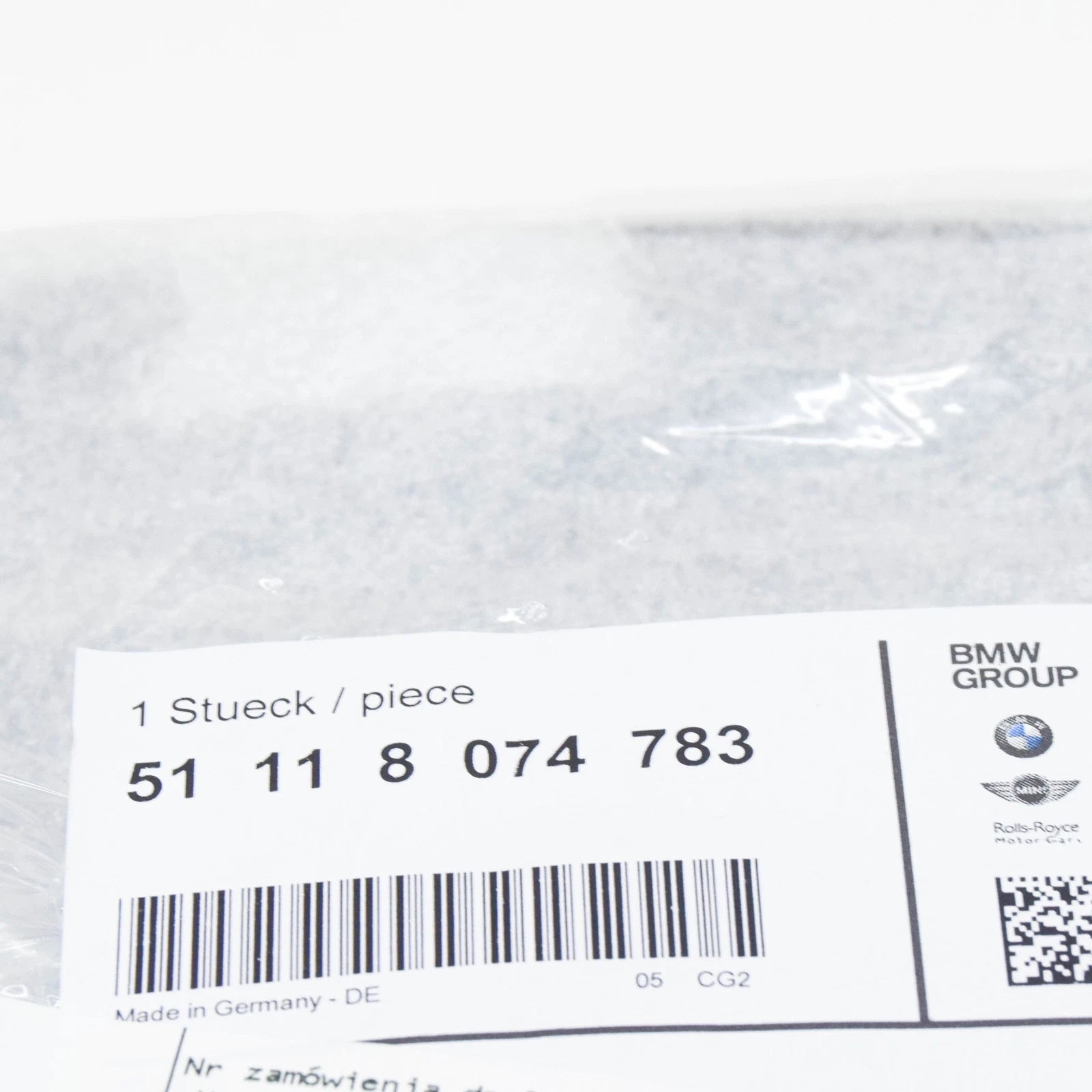 NEW BMW 8 CABRIO G14 FRONT BUMPER LEFT GRILLE 8074783 51118074783 ORIGINAL