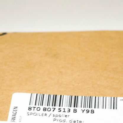 NEW AUDI A5 8T S LINE FRONT BUMPER SPOILER 8T0807513BY9B ORIGINAL