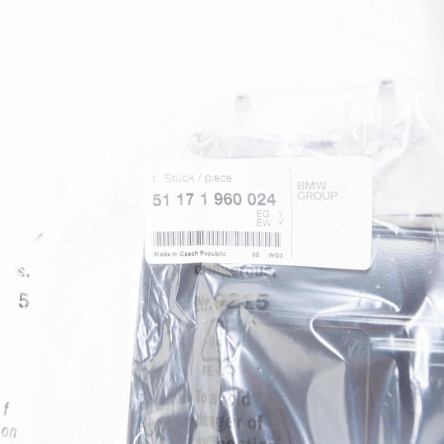 NEW BMW 3 E36 FUEL FLAP DOOR 51171960024 1960024 ORIGINAL