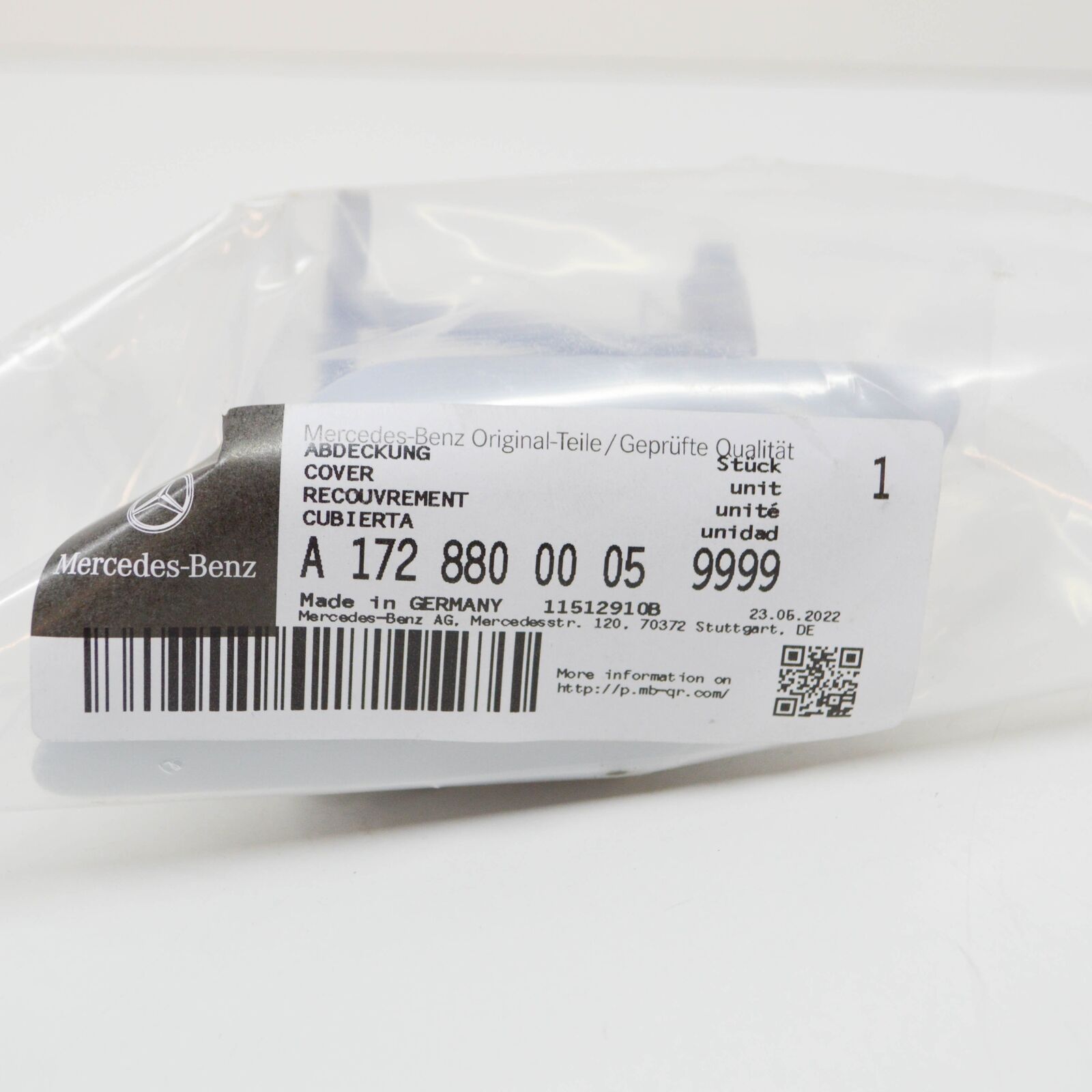 NEW MERCEDES-BENZ SLK R172 LEFT SIDE HEADLAMP WASHER COVER A17288000059999
