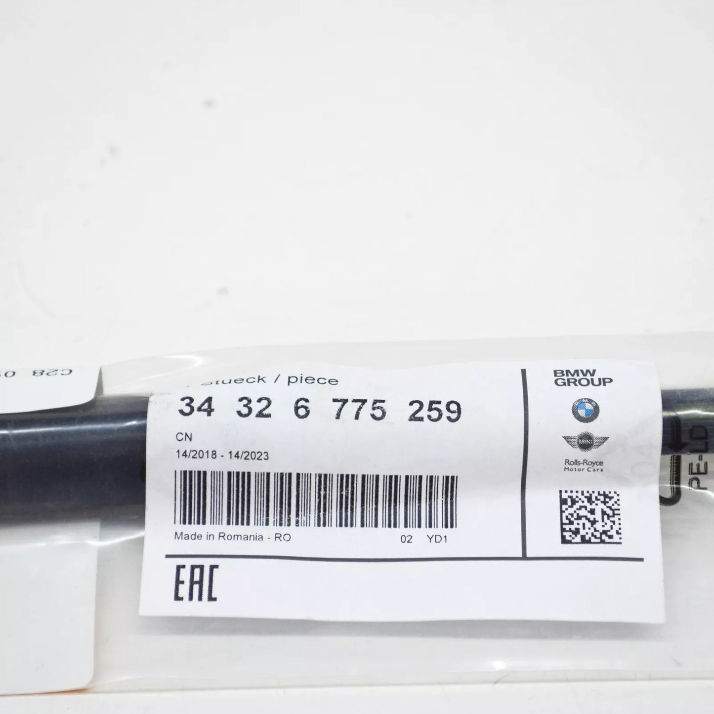 NEW BMW 5 F10 REAR BRAKE HOSE 34326775259 6775259 ORIGINAL