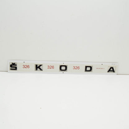 new skoda karoq nu rear tailgate lettering 565853687g041 original