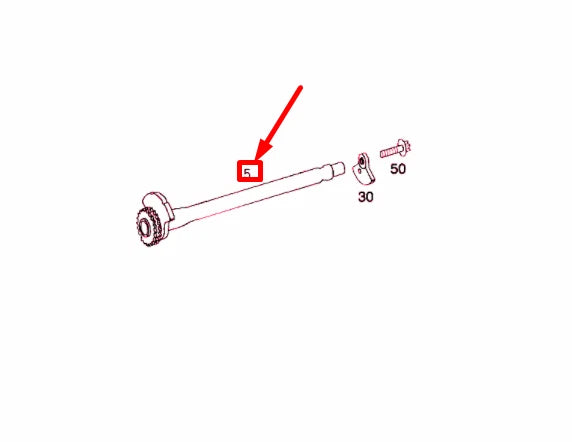 NEW MERCEDES-BENZ C W204 BALANCE SHAFT A2720302772 ORIGINAL