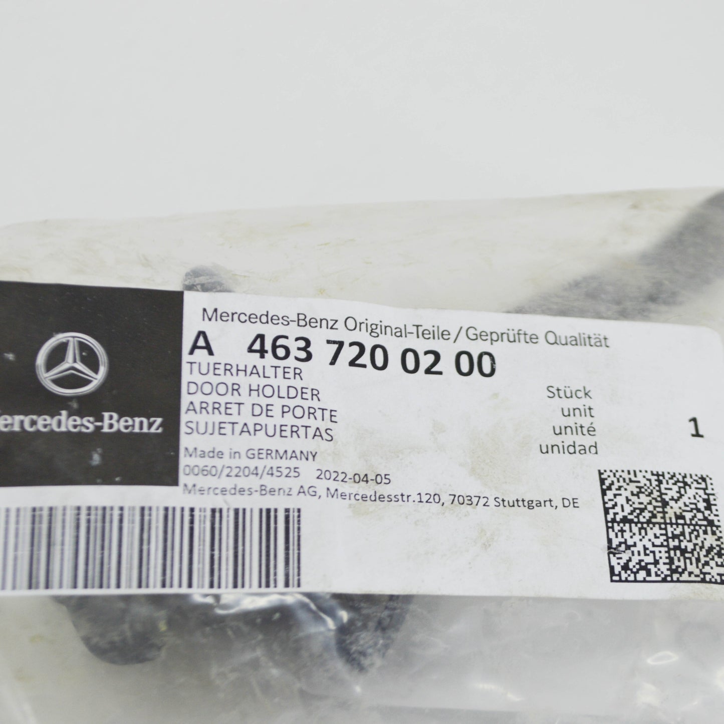 NEW MERCEDES-BENZ G W463 FRONT LEFT DOOR CHECK A4637200200 ORIGINAL