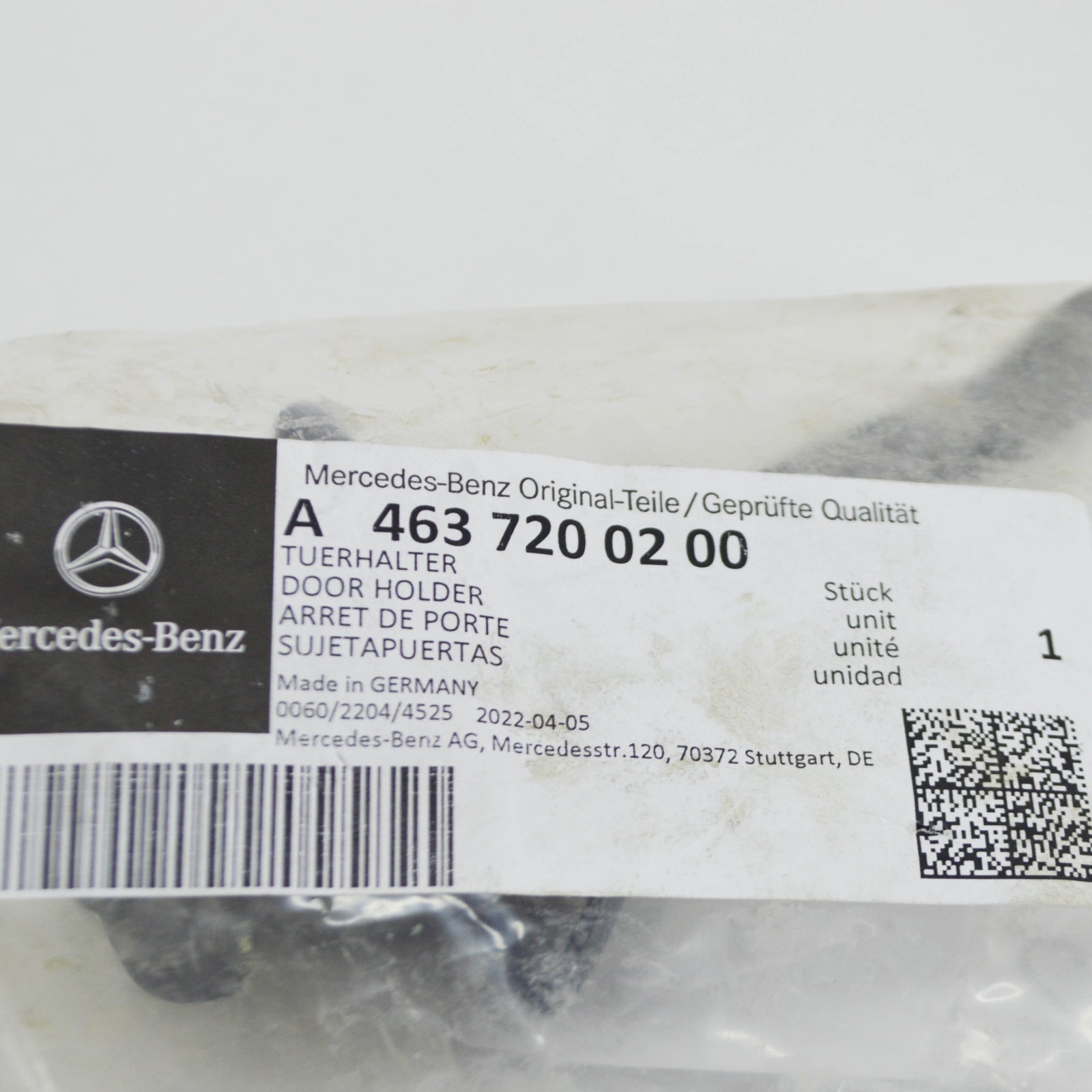 NEW MERCEDES-BENZ G W463 FRONT LEFT DOOR CHECK A4637200200 ORIGINAL