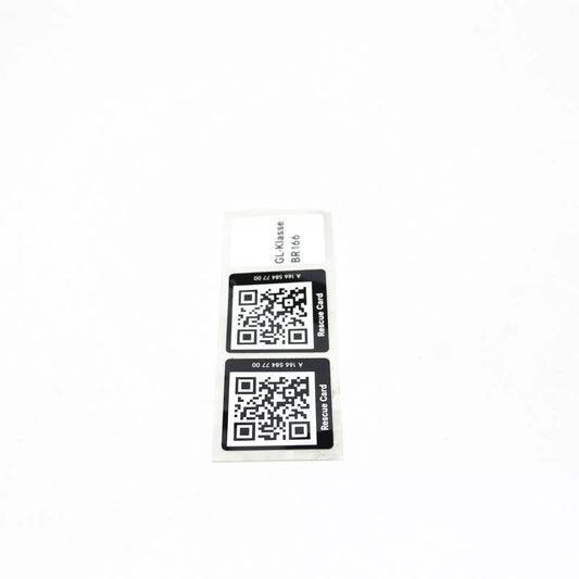 NEW MERCEDES-BENZ GL X166 INFORMATION LABEL A1665847700 ORIGINAL