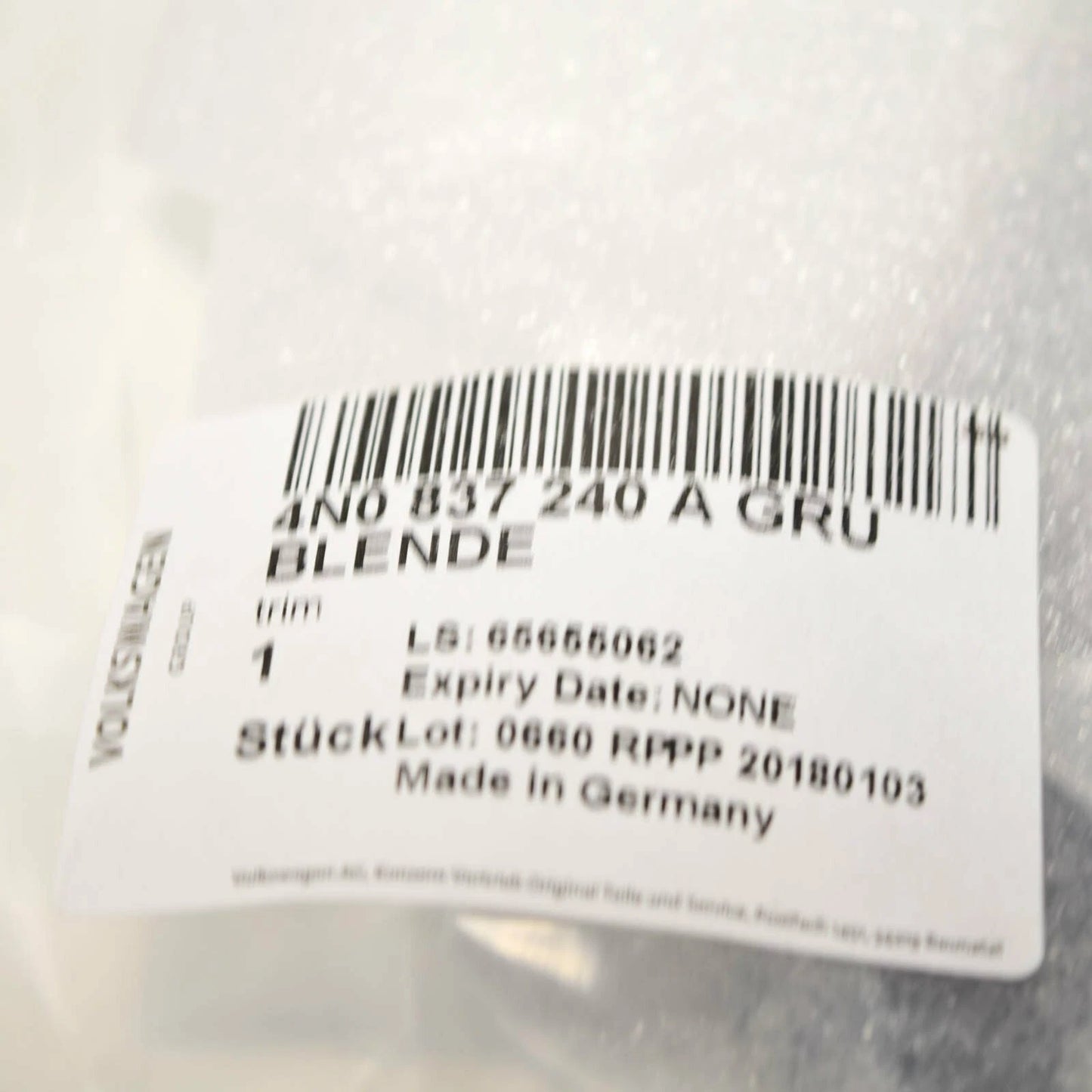 NEW AUDI A8 4N D5 REAR RIGHT DOOR EXTERIOR HANDLE TRIM 4N0837240AGRU