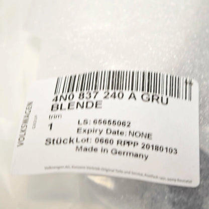 NEW AUDI A8 4N D5 REAR RIGHT DOOR EXTERIOR HANDLE TRIM 4N0837240AGRU