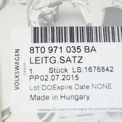 NEW AUDI A5 8T3 FRONT LEFT DOOR WIRING LOOM 8T0971035BA ORIGINAL