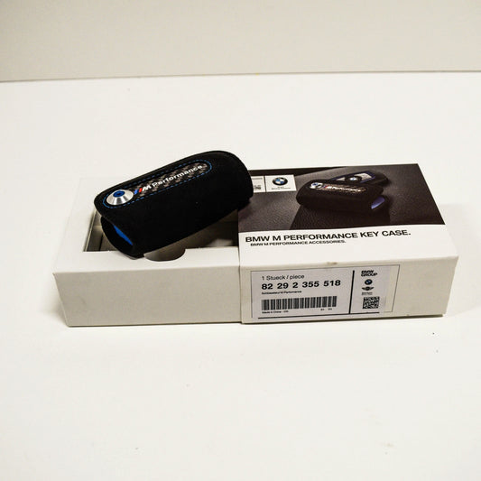 NEW BMW M PERFORMANCE KEY FOB HOLDER BAG CARBON COVER CASE 82292355518 ORIGINAL