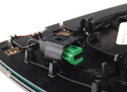 NEW AUDI Q7 4L FRONT LEFT DOOR MIRROR GLASS 8R0857535F ORIGINAL