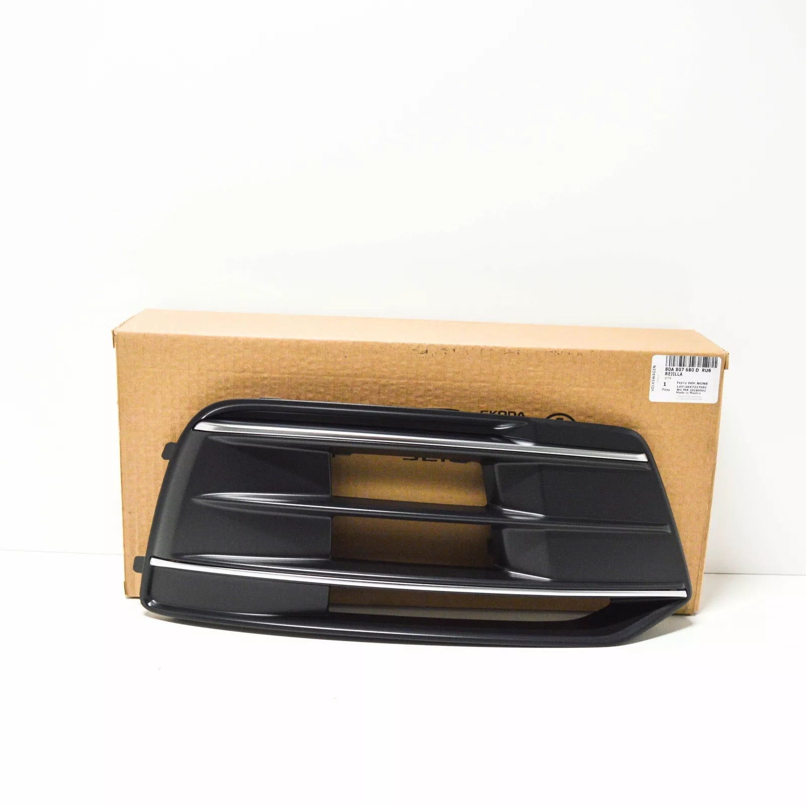 NEW AUDI Q5 FY FRONT RIGHT FOG LIGHT GRILL 80A807680DRU6 2017 GENUINE