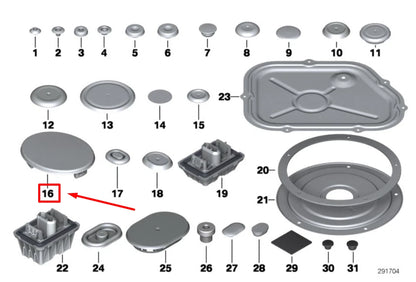 NEW BMW 7 F01, F02 STEERING COLUMN COVER 9151866 51719151866 ORIGINAL
