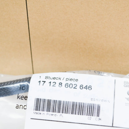 NEW BMW 5 G30 INTAKE SYSTEM EXPANSION TANK PIPE 17128602646 ORIGINAL