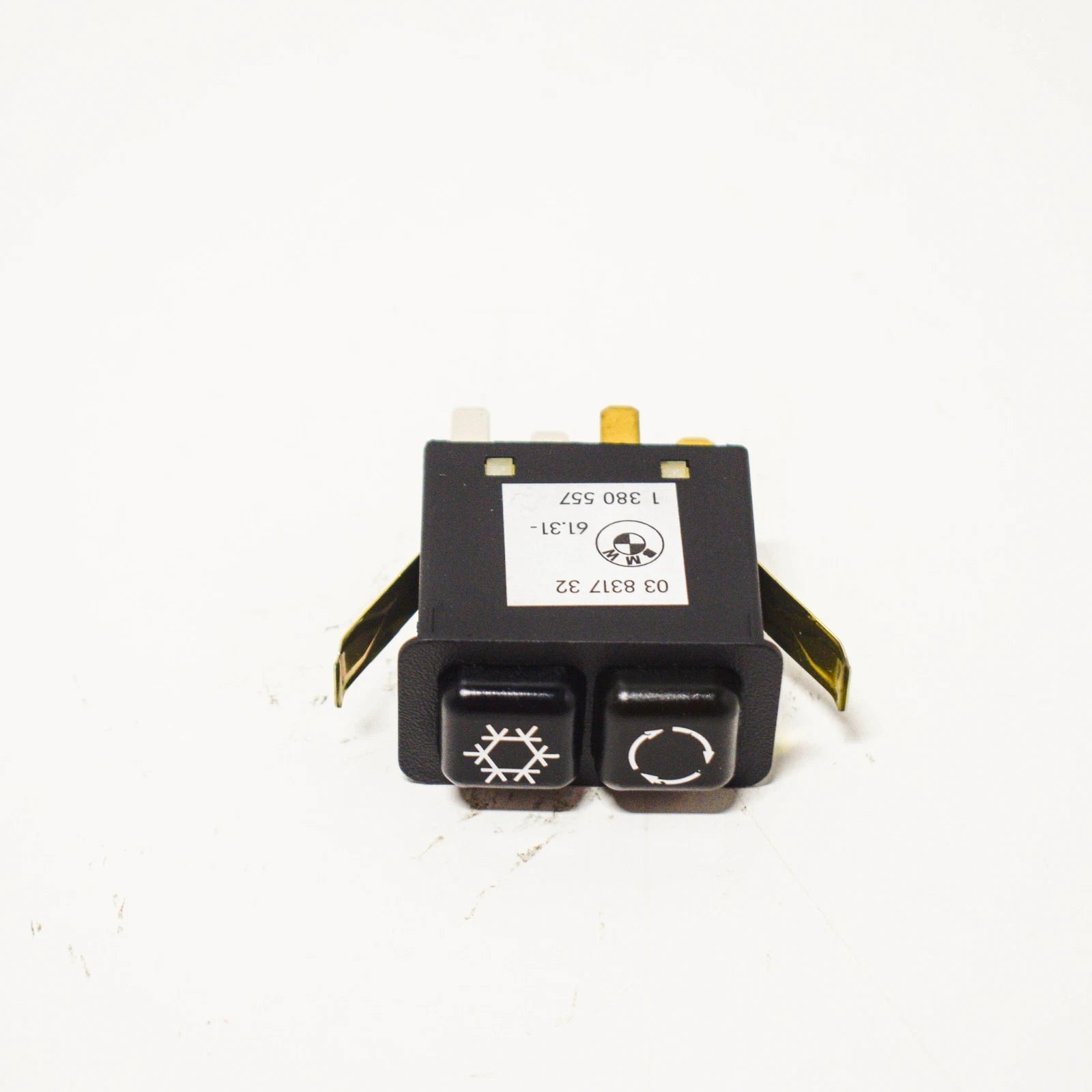NEW BMW 3 E30 AIR CONDITIONING SWITCH 61311380557 1380557 ORIGINAL