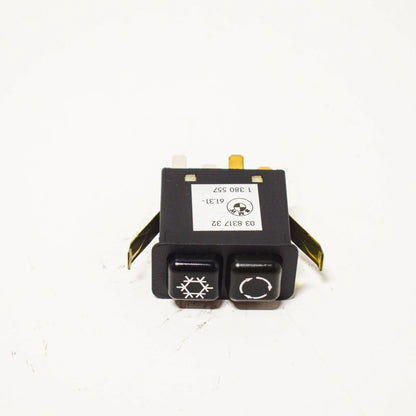 NEW BMW 3 E30 AIR CONDITIONING SWITCH 61311380557 1380557 ORIGINAL