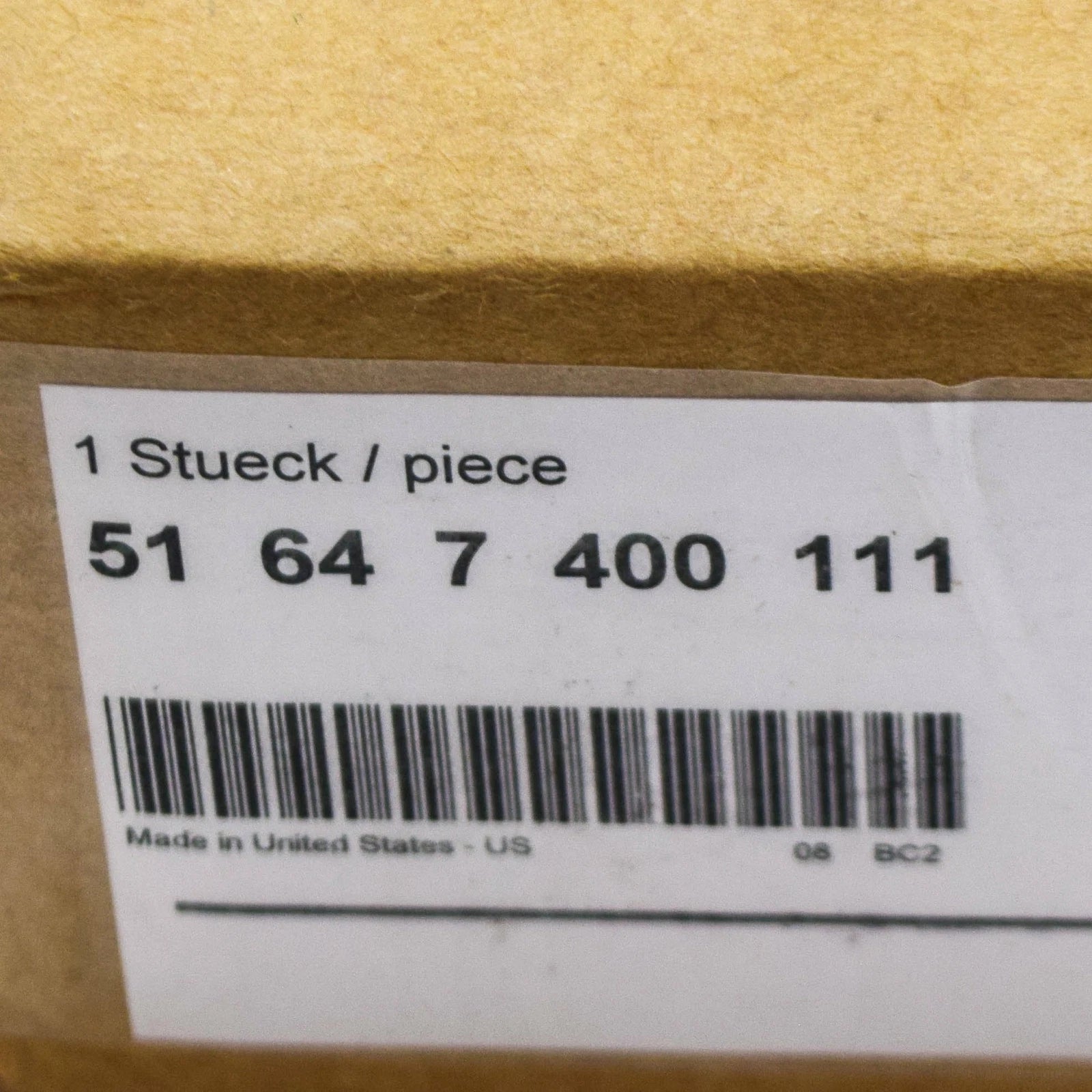 NEW BMW X3 G01 M F97 FRONT PANEL UPPER CONNECTION 51647400111 ORIGINAL