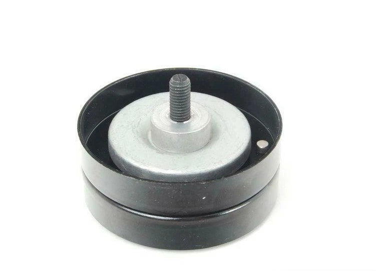 NEW AUDI A8 D3 ACCESSORY BELT IDLER PULLEY WITH BOLT 077109244F ORIGINAL
