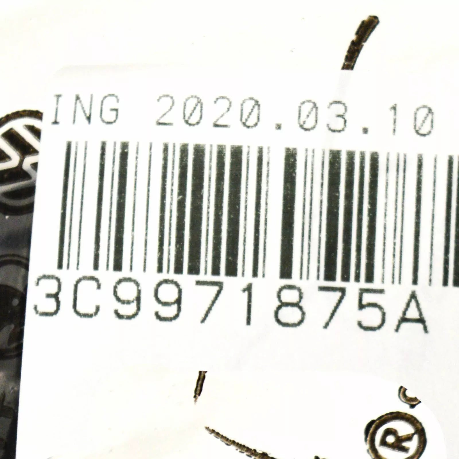 NEW VOLKSWAGEN PASSAT B7 LEFT CABLE GROMMET 3C9971875A 2013 ORIGINAL