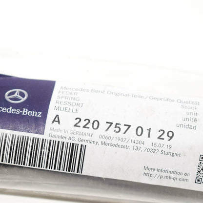 Genuine Mercedes-Benz S W220 Rear Lid Hinge Spring A2207570129 Original