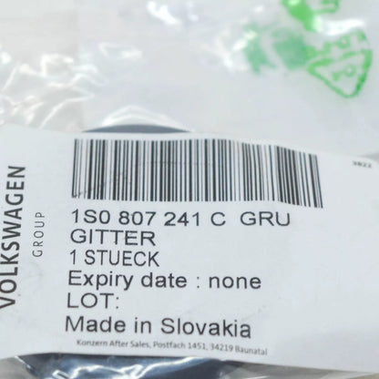 NEW VOLKSWAGEN UP FRONT BUMPER TOW EYE COVER 1S0807241CGRU ORIGINAL