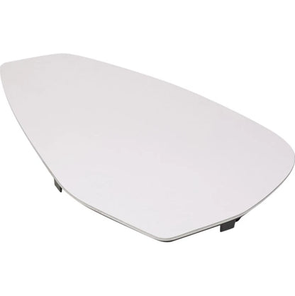 NEW AUDI A4 B9 FRONT LEFT DOOR MIRROR GLASS 8W0857535C ORIGINAL