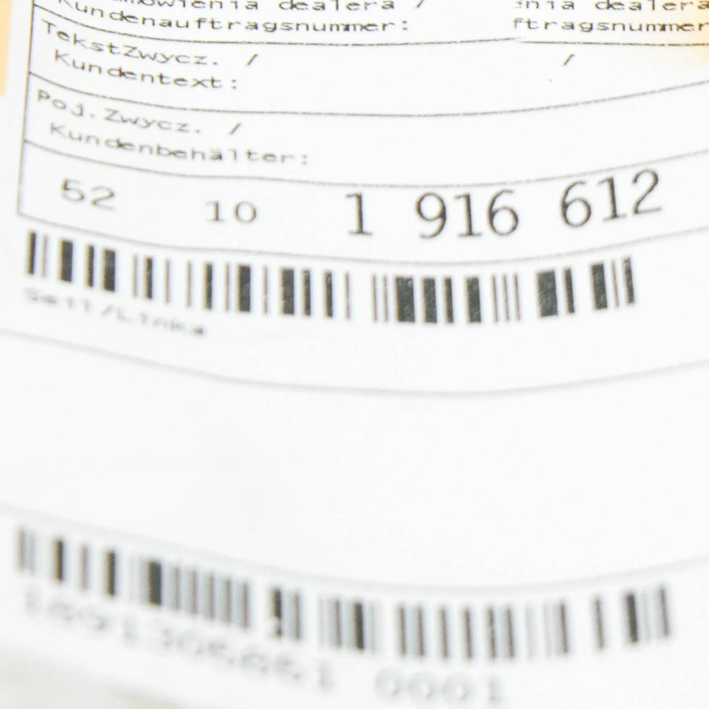 NEW BMW 3 E30 FRONT SEAT UNLOCKING ROPE 52101916612 1916612