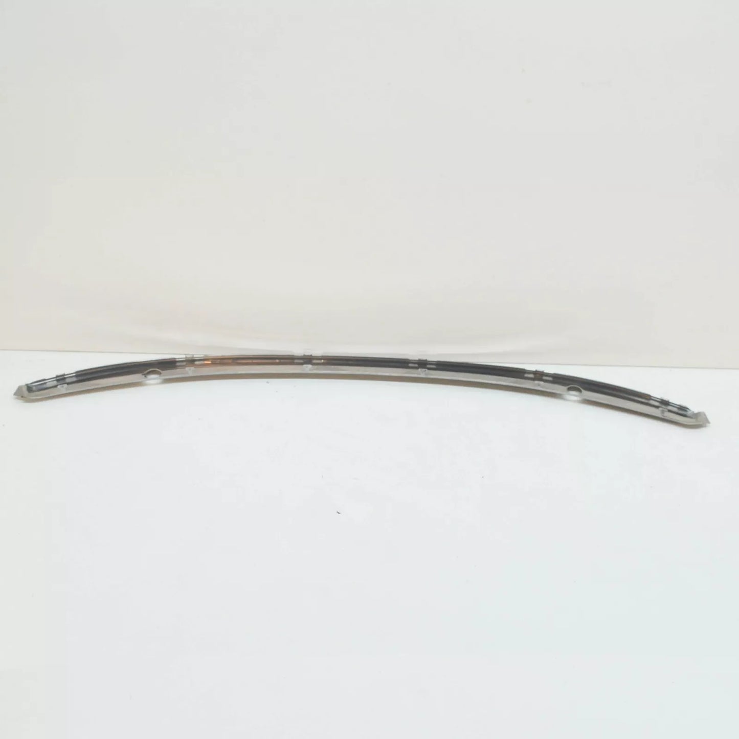 NEW MB SL R107 FRONT WINDSHIELD UPPER CHROME COVER A1076880340