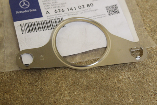 new mercedes-benz c w205 egr valve pipe metal seal a6261410280 original