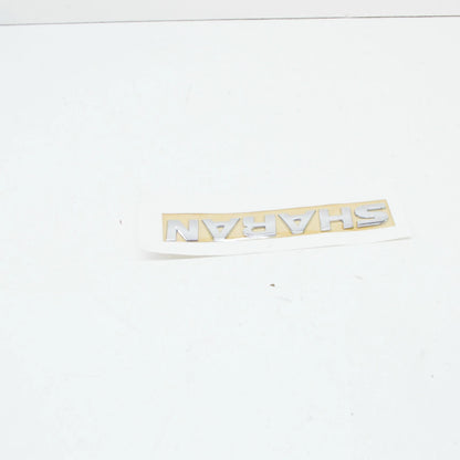 NEW VOLKSWAGEN SHARAN 7N REAR CHROME SHARAN INSCRIPTION 7N0853687739 ORIGINAL