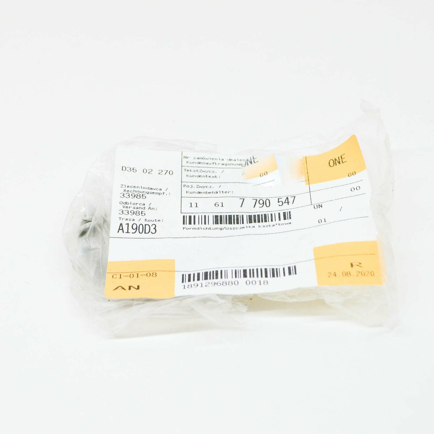 new bmw 1 e87 engine intake hose seal ring gasket 59x67.2 11617790547 original