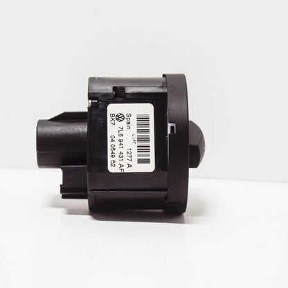 NEW VOLKSWAGEN TOUAREG 7L HEADLIGHTS CONTROL SWITCH KNOB 7L6941431AF3X1 ORIGINAL