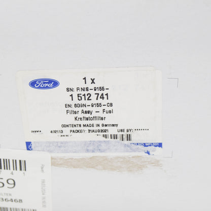 new ford mondeo mk4 fuel filter assy 6g9n-9155-cb 1512741 original