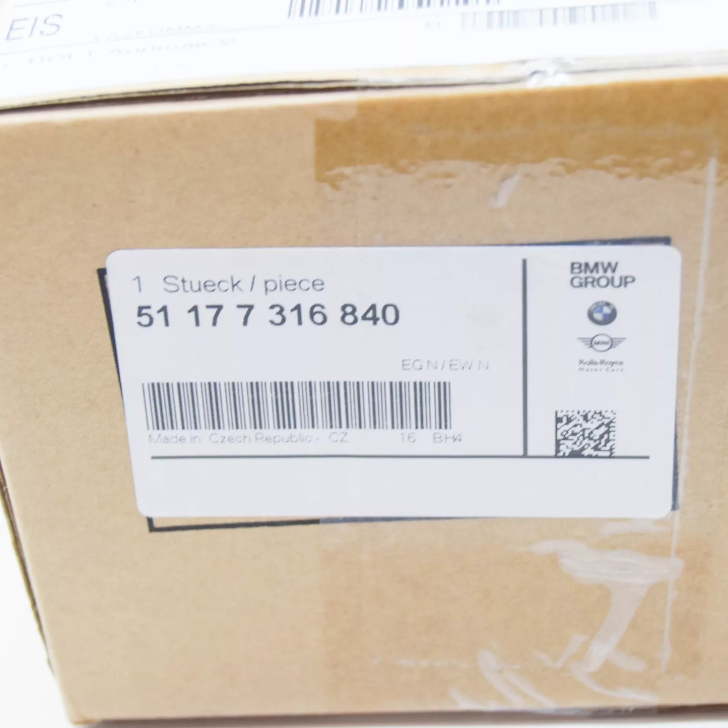 NEW BMW I8 I12 LOASING FLAP CHARGING COVER POT 51177316840 ORIGINAL