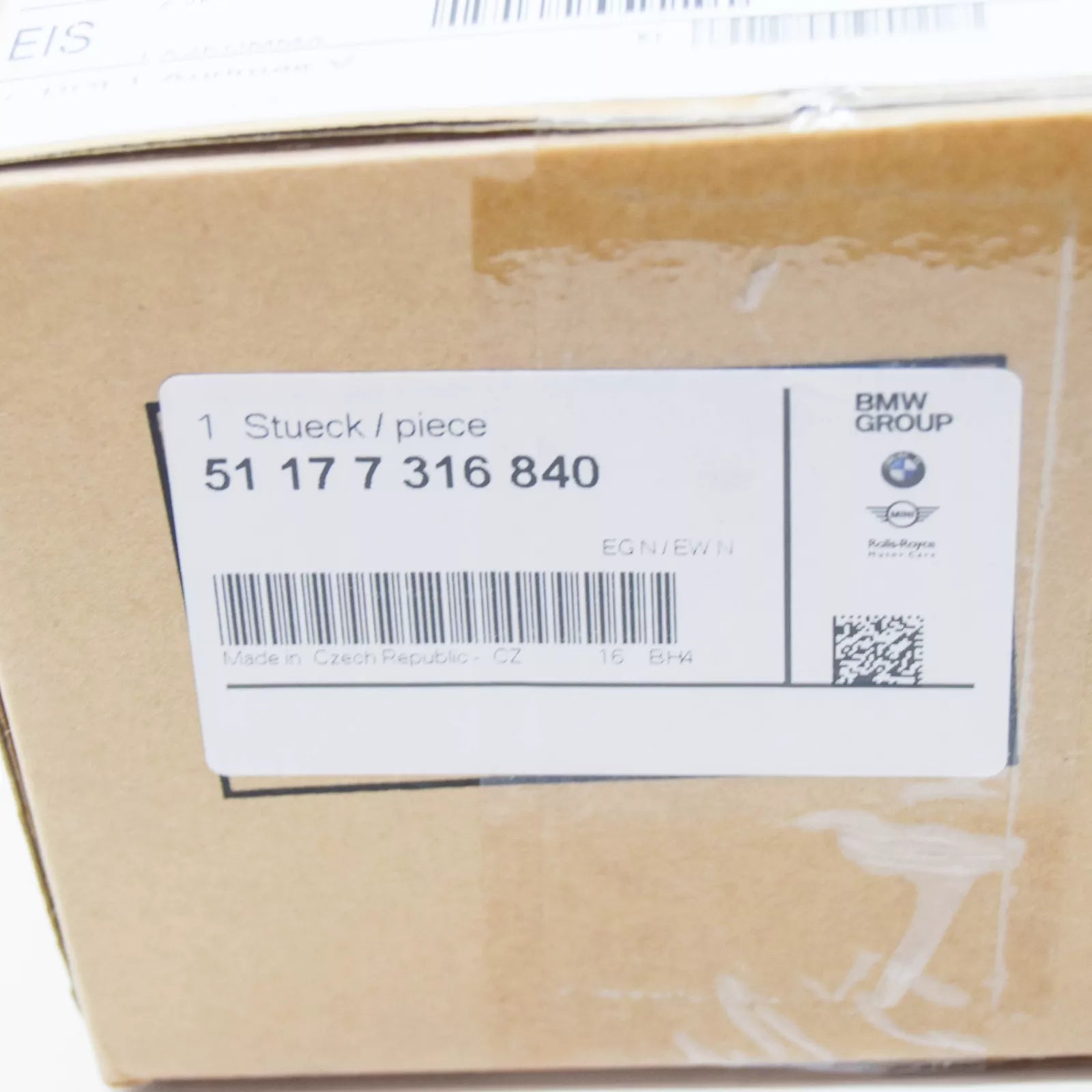 NEW BMW I8 I12 LOASING FLAP CHARGING COVER POT 51177316840 ORIGINAL