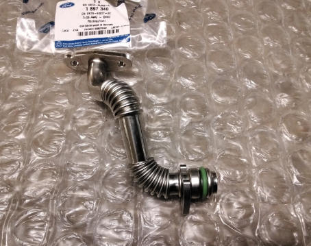 new ford galaxy mk3 cd390 turbo oil return hose pipe 1897340 original