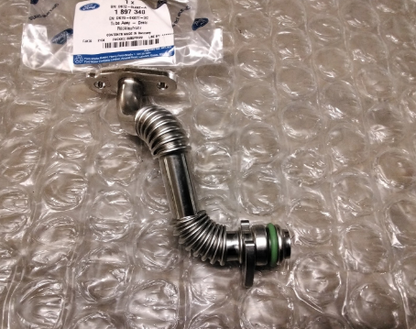 new ford galaxy mk3 cd390 turbo oil return hose pipe 1897340 original