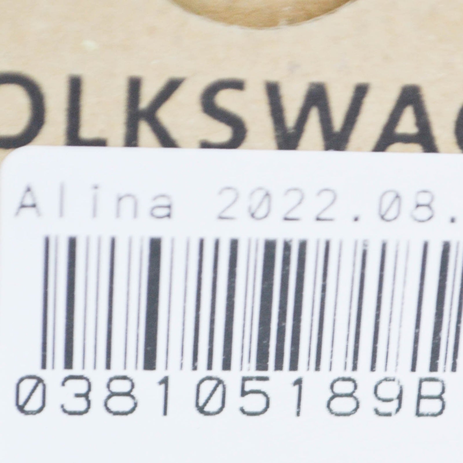 NEW AUDI A4 B7 CRANKSHAFT SPEED SENSOR RING 038105189B ORIGINAL