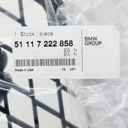 NEW BMW X5 E70 FRONT RIGHT GRILLE 51117222858 7222858 ORIGINAL