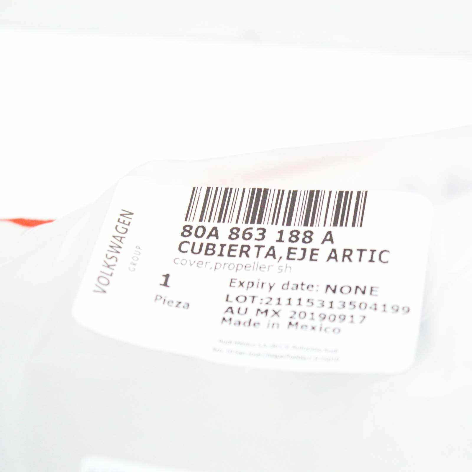 NEW AUDI Q5 FY FRONT RIGHT DUST COVER MUD GUARD END CAP 80A863188A ORIGINAL