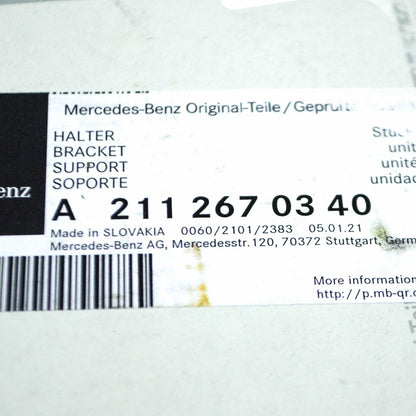 NEW MB E W211 GEAR SHIFTING MECHANISM CABLE BRACKET A2112670340 ORIGINAL