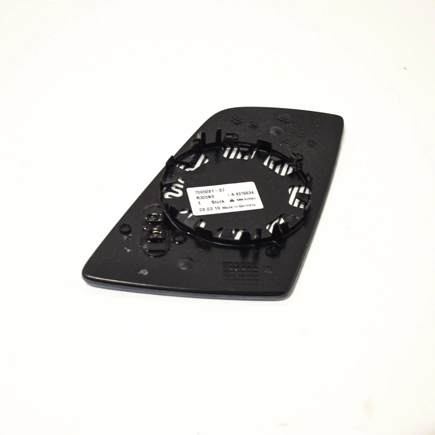 NEW BMW 5 E60 FRONT LEFT DOOR HEATED MIRROR GLASS 51167065081 ORIGINAL