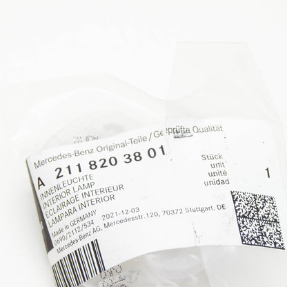 NEW MERCEDES-BENZ CL C215 INTERIOR LIGHTING LAMP A2118203801 ORIGINAL