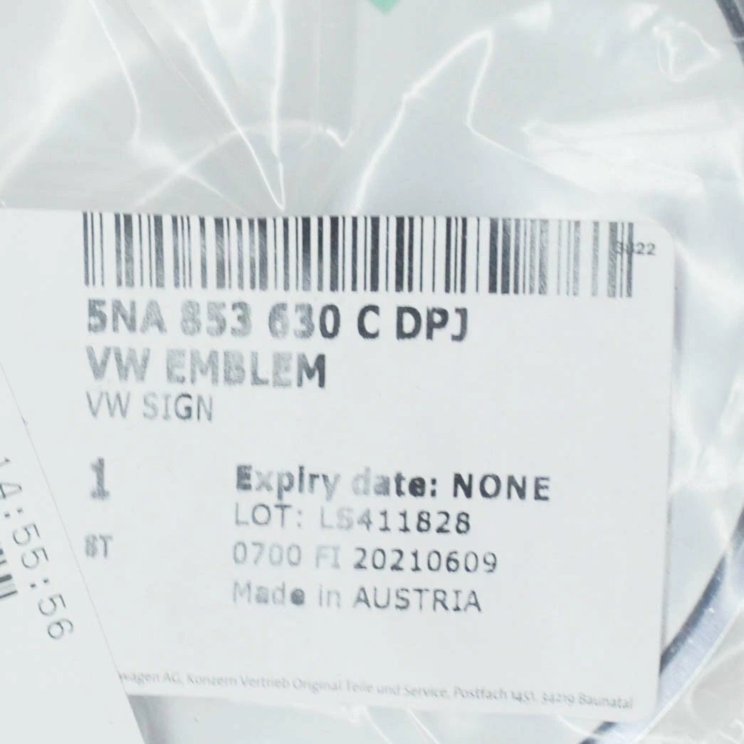 NEW VW TIGUAN AD MK2 REAR EMBLEM BADGE 5NA853630CDPJ