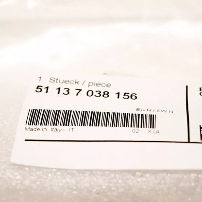 NEW BMW 5 SERIES E39 TRUNK LID CHROME STRIP MOULDING 51137038156 7038156