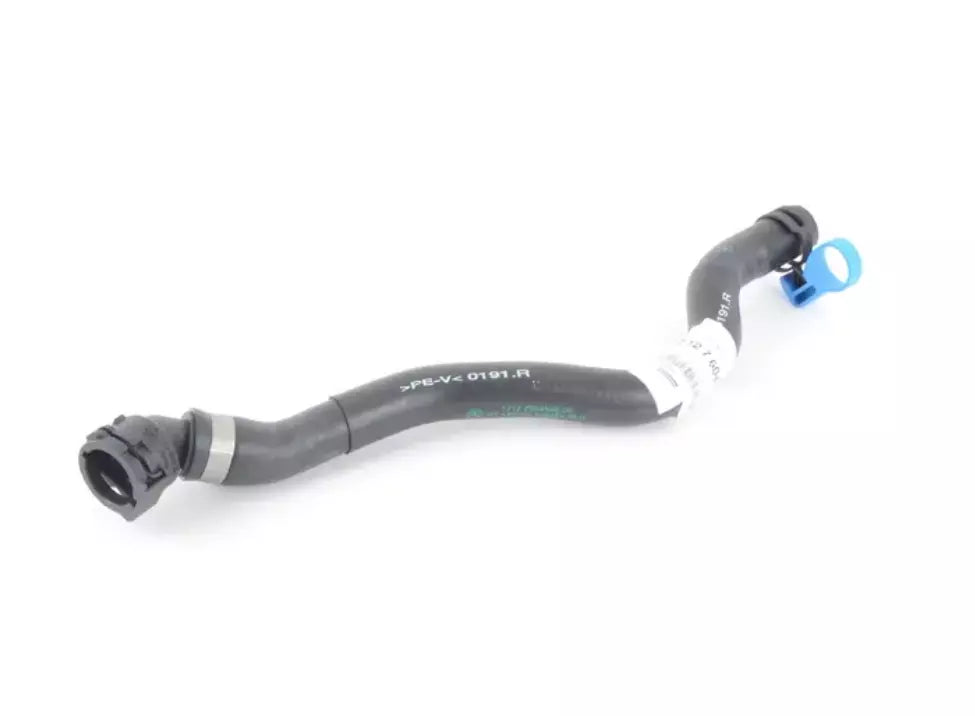 NEW BMW 3 F30, F80 THERMOSTAT HOUSING RADIATOR HOSE 7604546 17127604546 ORIGINAL