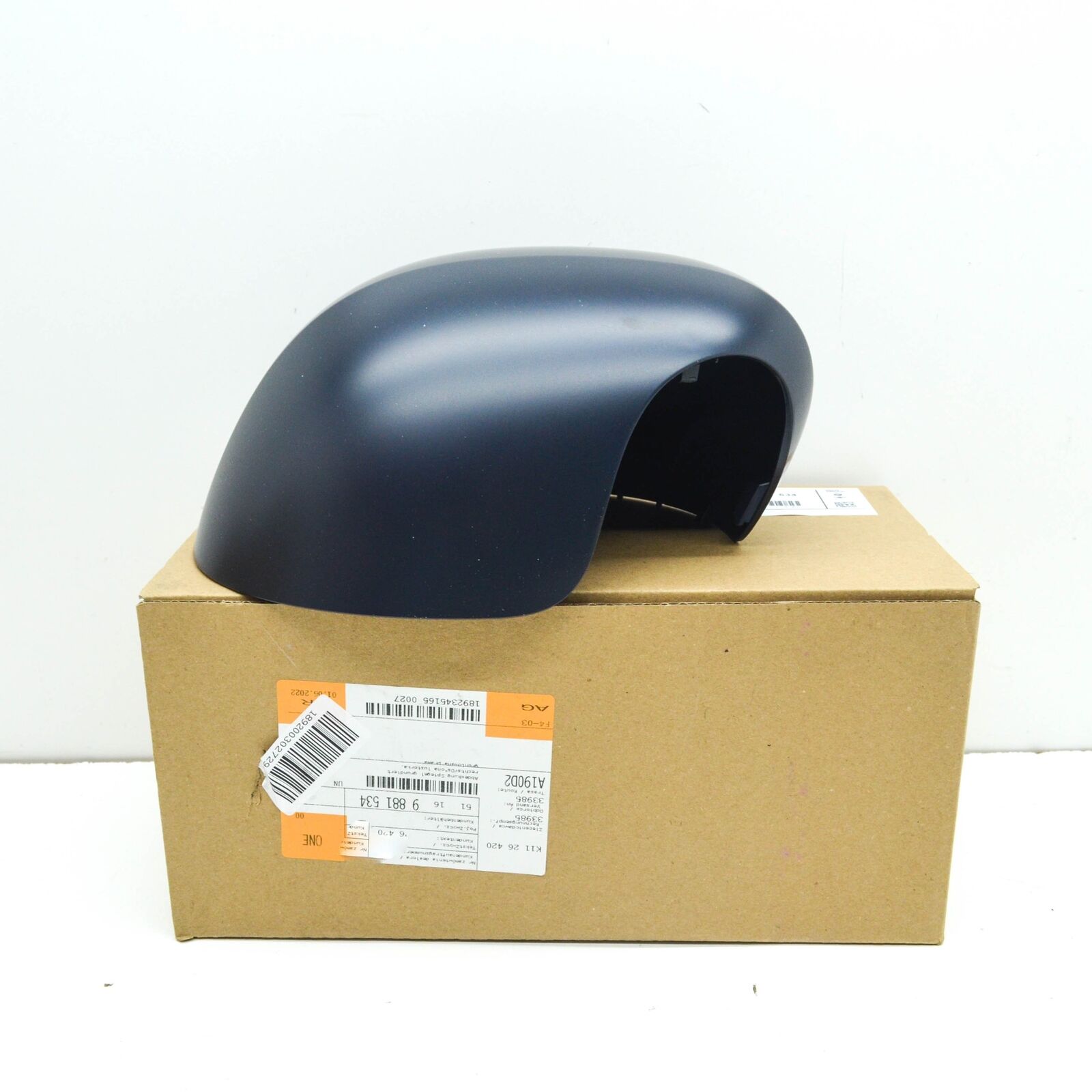 new mini cooper f56 front right door mirror cover cap 51169881534 original