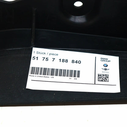 NEW BMW X6 E71 FRONT RIGHT WHEEL ARCH PRESSURE LIP 7188840 51757188840 ORIGINAL