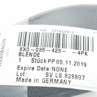 new audi a1 8x front left door loudspeaker trim 8x00354234pk original